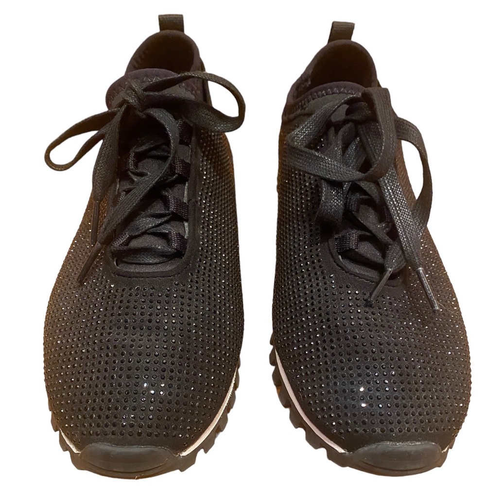 BCBGeneraton Lynn Black Rhinestone Sneakers